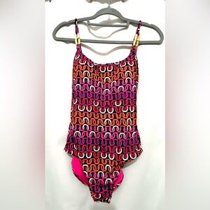 NWT  Trina Turk 1 piece swimsuit size 10